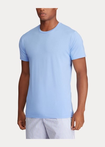 Men's Polo Ralph Lauren Cotton Jersey Sleep Shirt | 126498ZAQ